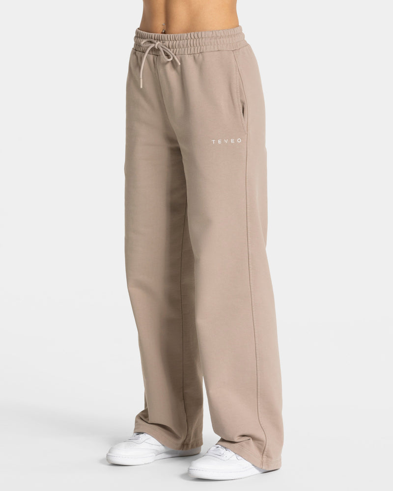 Pantalon de jogging Straight Leg RI’VAIV « taupe »