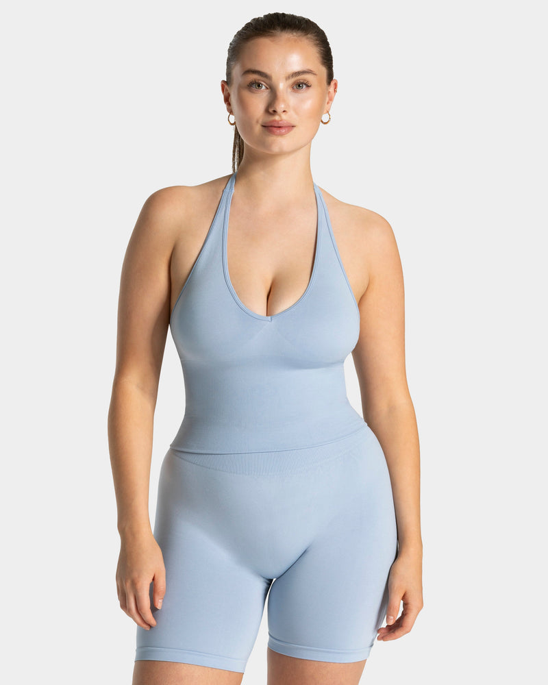 Top Neckholder Timeless Pro « bleu layette »