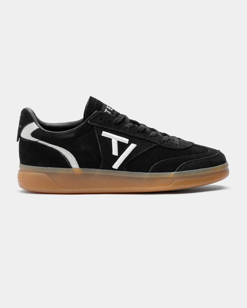 Baskets Classic Femme « noir/blanc cassé »