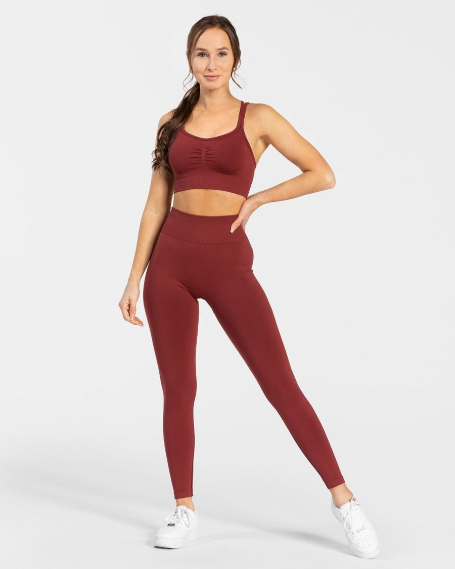 Legging Timeless Scrunch « bordeaux »